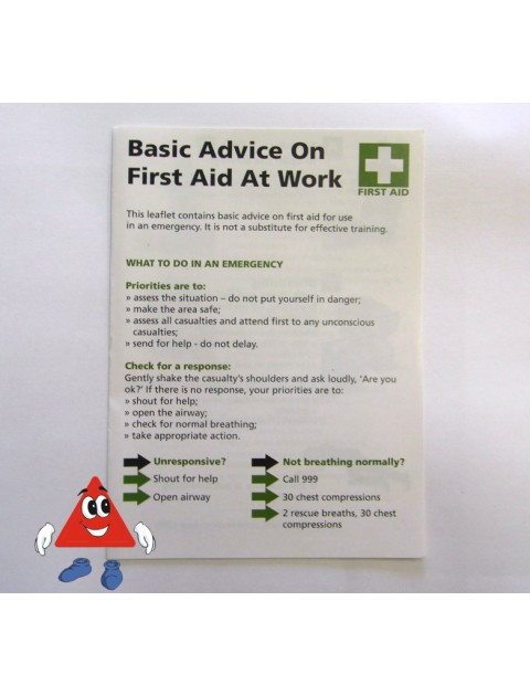 HSE First Aid Guidance Leaflet LEAFIR005 First Aid